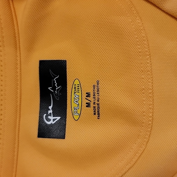 "Greg Norman Play Dry Golf Sleeveless Polo w/ Paneled Sides - Picture 5 of 7